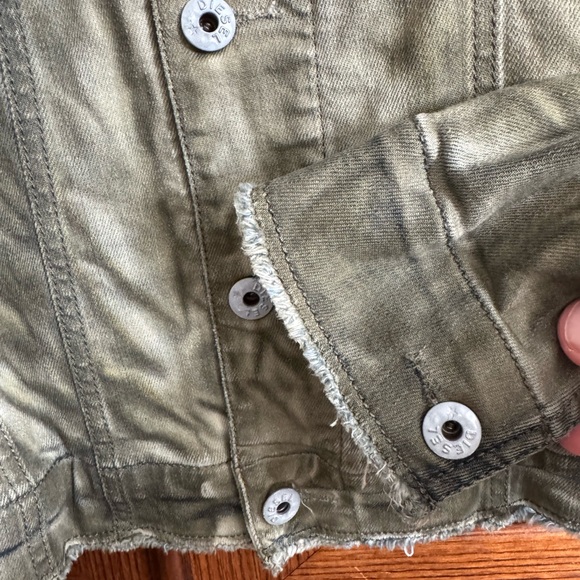 Diesel Men’s Denim Jacket size L - Picture 6 of 16